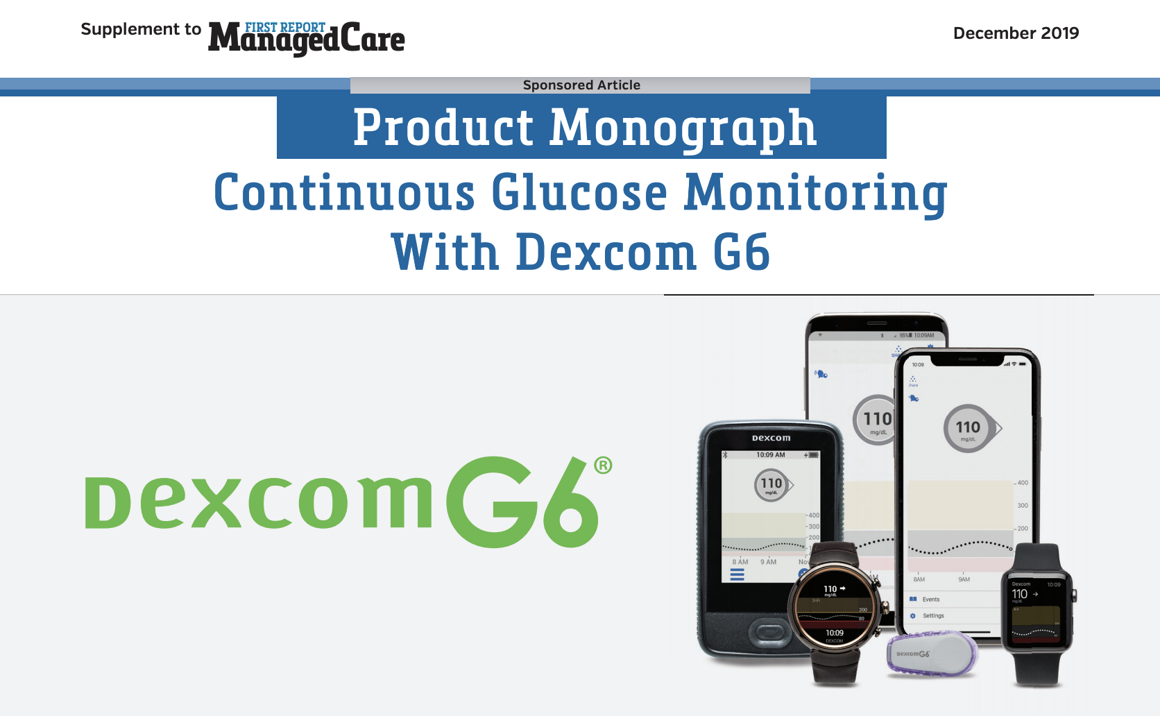 Continuous Glucose Monitoring With G6 (Sponsored)